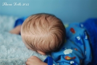 reborn doll micro-rooted hair