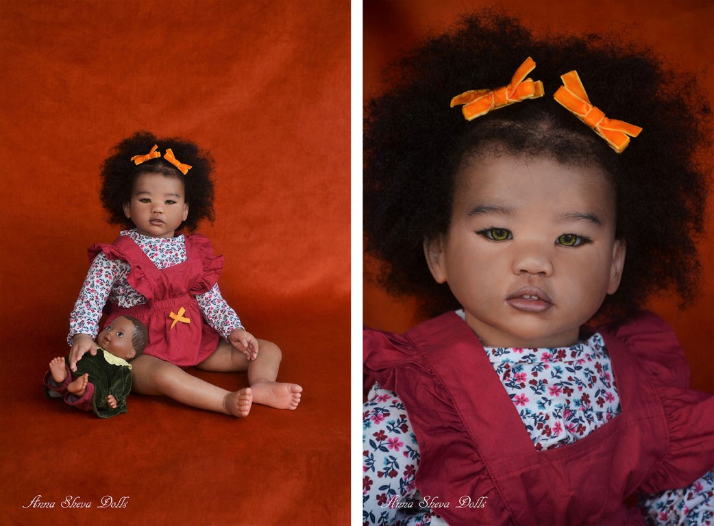The Micro Collection - 8 Lifelike Black and Ethnic Reborn Baby