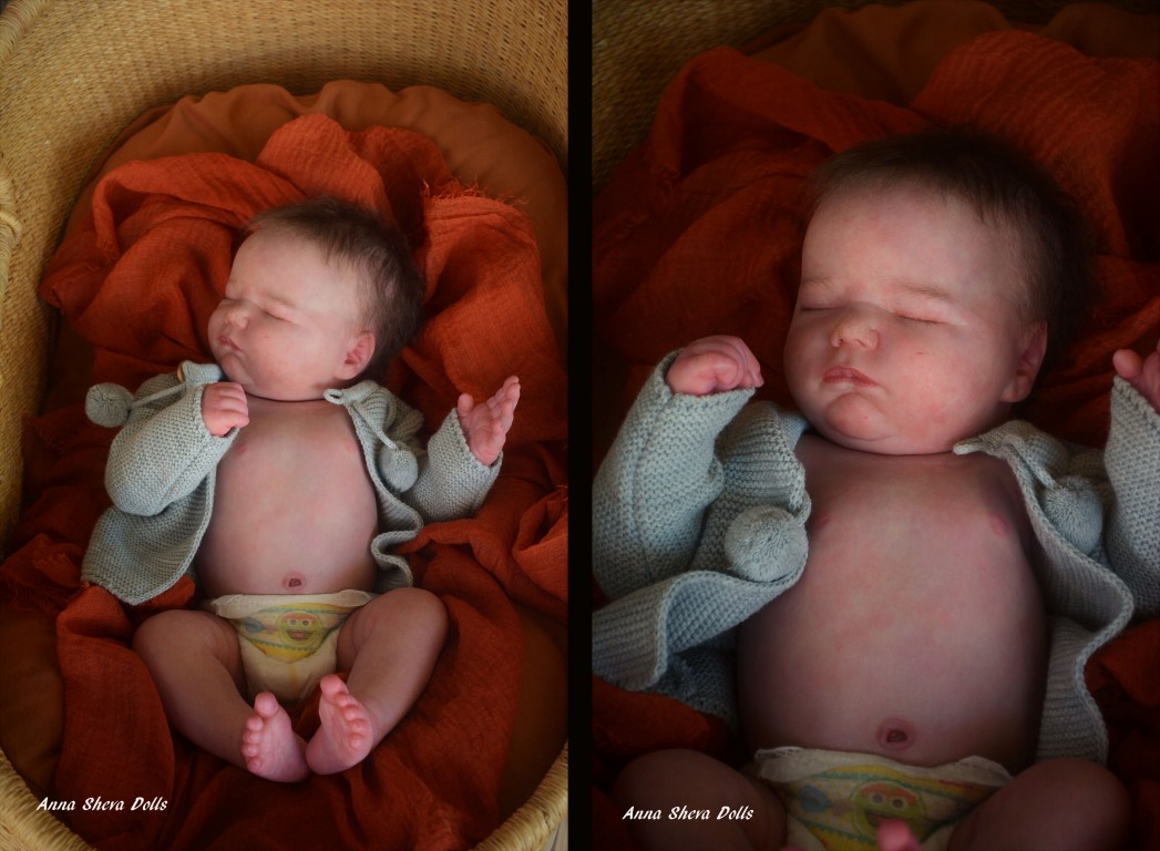 reborn baby boy sleeping